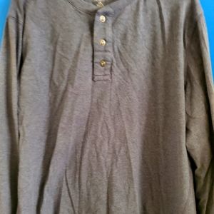 Premium cotton. Classic blue. XL tall. Button-up. Reinforced seams. Look sharp,